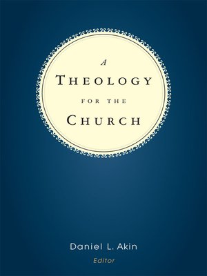 cover image of A Theology for the Church